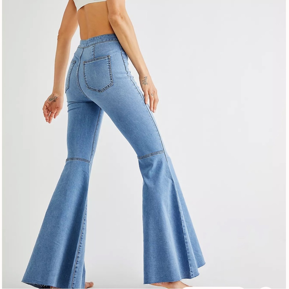 We The Free Just Float On Flare Jeans